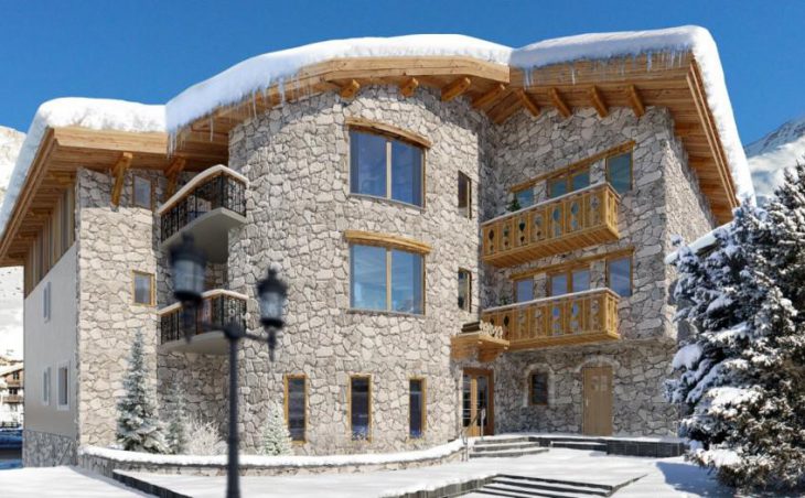 Loft 3 Aspen House, Val d'Isere, External